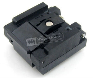 QFN48 MLP48 MLF48 QFN-48(56)BT-0.5-01 Enplas QFN 7X7 Mm 0.5 Kiểm Tra IC Pitch Ổ Cắm Ghi Với Pin Mặt Đất - Product Image 1