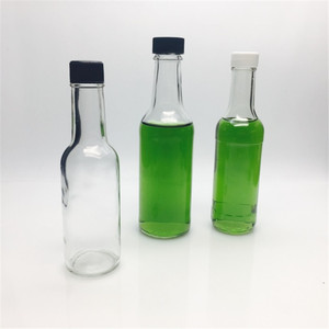 Mẫu Miễn Phí!!! 150Ml 180Ml 250Ml Thủy Tinh Ớt/Chai Nước Sốt Nóng Nắp Nhựa - Product Image 6