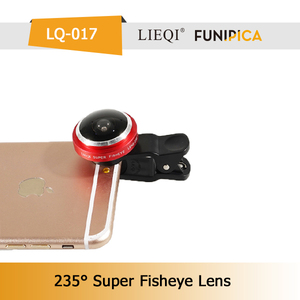 Smartphone universal con clip lente ojo de pez 235 degree para el <span class=keywords><strong>iphone</strong></span> <span class=keywords><strong>proyector</strong></span> LQ-017 OEM Accpeted - Product Image 3