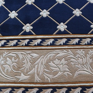 Hotel <span class=keywords><strong>Tappeto</strong></span> Tappeti Area Nobile Squisito Modello di Fiore A Cinque Stelle del Cotone Novità Personalizzato Moderno Rettangolo 4 Grado Ad Alta Pila - Product Image 4