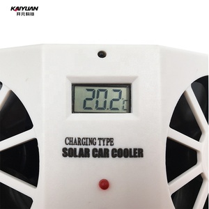 Ventilateur refroidisseur solaire d'intérieur de voiture, nouveauté 2020, accessoire de véhicule - Product Image 5