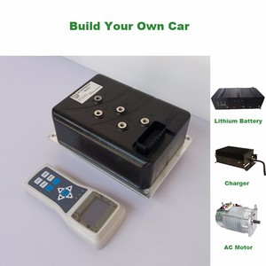 Kit de Conversión de Auto Eléctrico Shinegle Completo de 10kw 96v, Motor Eléctrico para Auto Patrulla, Controlador de Motor AC - Product Image 2