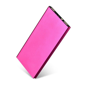 OEM Logo hai cổng USB ngân hàng điện 10000mAh phổ Slim kim loại di động sạc điện thoại di động Micro USB RoHS sản phẩm điện tử - Product Image 4