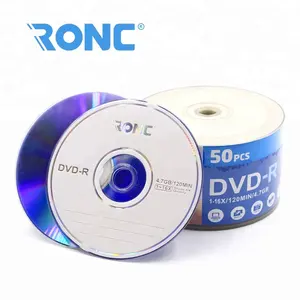 دي في دي فارغ النافثة للحبر للطباعة DVD R 16X قرص دي في دي سعة 4.7 gb 120 دقيقة