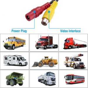 8 Đèn LED IR Night Vision Chống Nước Đảo Ngược Phía Sau Xem Phía Trước Xe Buýt/Xe Tải/Xe Nâng Camera - Product Image 4