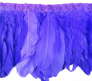 Plumes d'oie nouveau teint, plumes d'oie, frange pour vêtements, robes, garniture de vêtements, vente en gros - Product Image 6