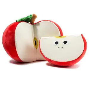 Ally and Sally Red Apple 10 inch Yummy World Plush Toy Apple