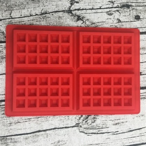 <span class=keywords><strong>Waffle</strong></span> Silicone Stampi di Cottura Della Muffa Pan Bakeware FAI DA TE Strumento di Silicio di Grado Alimentare Antiaderente Riutilizzabile Bpa - Product Image 2