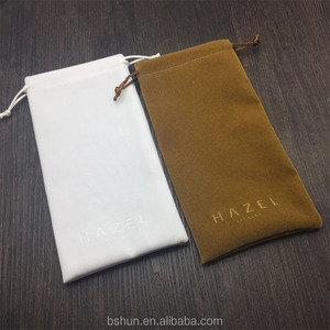 קטיפה לוגו הבלטה משקפי שמש פאוץ - Product Image 3