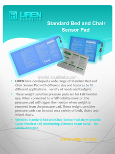 الرعاية الصحية الأمن شبك مانع للسقوط التنبيه ، القياسية سرير قابل للطي لوحة الضغط الاستشعار 30 "x 15" ، وتصنيع المعدات الأصلية ، FBP15 - 05. - Product Image 2