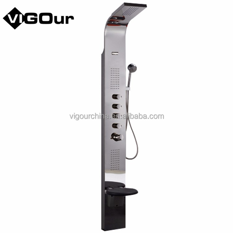 2019 Best Selling Products in America Easy to Clean Smooth Surface Integration Shower Panel