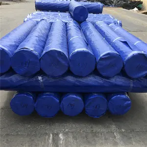 Tarpaulina pe à prova d' água em rolls azul/pe para barraca na china