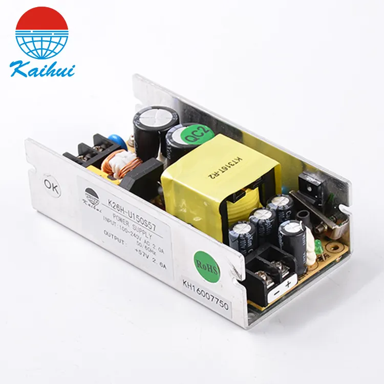 Good price 24V 6.3A switching power supply 150W open frame for battery charger