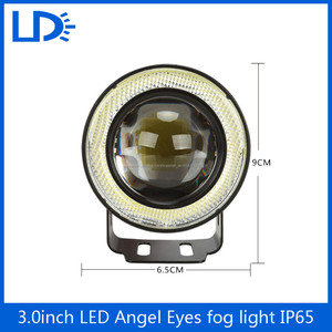 3200lm led ojos <span class=keywords><strong>de</strong></span> ángel <span class=keywords><strong>de</strong></span> <span class=keywords><strong>luz</strong></span> antiniebla faros antiniebla moto 3 pulgadas - Product Image 3