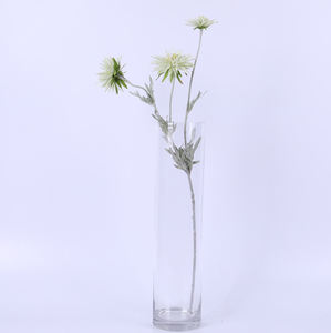 Garra de cangrejo simulada de 3 cabezas, crisantemo, garra de cangrejo flocado, orquídea, decoración de boda, accesorios de fotografía, flores artificiales - Product Image 3