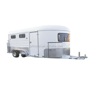 2024 OEM Slant Load Horse Trailer Extended with Kitchen Travel Trailer Horse Float Cart with Living Area