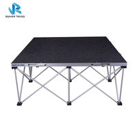 Fabricante SGS TVU certificado araña etapa plataforma de escenario portátil con patas de araña