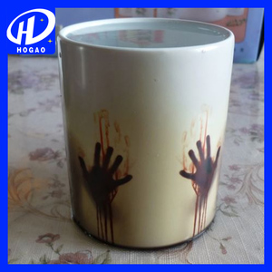 The Walking Dead Céramique Changement de Couleur Magique noir sensible à la chaleur Café Tasse - Product Image 4