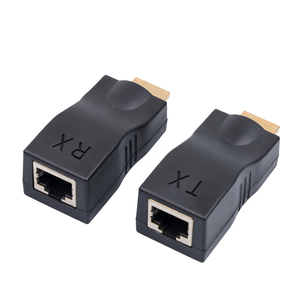 4K 1080p 3D <span class=keywords><strong>1</strong></span>,4 V HDMI sobre solo RJ45 gato 5e/6 red Ethernet adaptador para PC <span class=keywords><strong>TV</strong></span> HDCP 30 m - Product Image 1