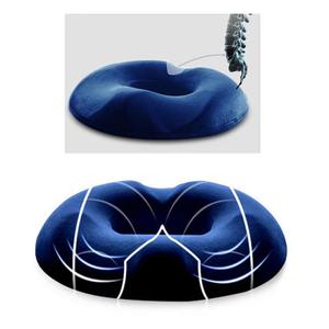 Coussin orthopédique de siège donuts, 1 pièce, mousse à mémoire de forme, soulage la pression des os, coussin de siège ferme