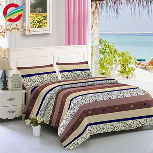 चीन आपूर्तिकर्ता 3 डी 100% कपास मुद्रित बेडशीट फैब्रिक बेड शीट - Product Image 3