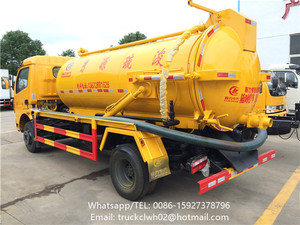 Camion Aspiratore per Acque Reflue DONGFENG HOWO FOTON da 5000 Litri in Vendita - Product Image 5
