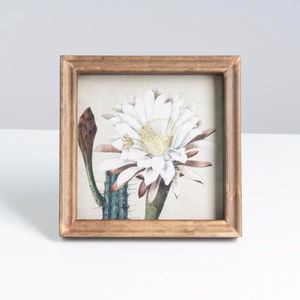 Struttura di tela di legno della pittura della pianta di arte della parete per la decorazione domestica - Product Image 1