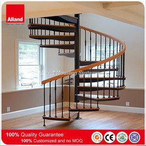 Interior <span class=keywords><strong>de</strong></span> <span class=keywords><strong>madera</strong></span> maciza loft pequeñas escaleras <span class=keywords><strong>de</strong></span> <span class=keywords><strong>caracol</strong></span> - Product Image 6