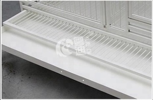 8536 Phong Cách Fashional Trắng Đen Động Vật Thỏ Lồng Với Lồng Canary Bird Parrot Lồng - Product Image 6