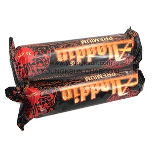 YKS 40mm 중동 시장 shisha 숯 인스턴트 라운드 빠른 조명 물 담뱃대 숯