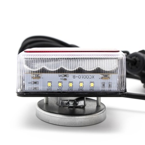Emark personalizzare megnetic piazza led camion luci di coda fanale posteriore del rimorchio del camion luci led impermeabile - Product Image 4