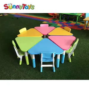 可调幼儿园家具使用学龄前桌椅