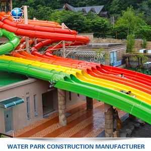 Aqua parc équipement aire de jeux adulte diapositives, ouvert <span class=keywords><strong>Toboggan</strong></span> En Spirale piscine diapositives parc aquatique à vendre - Product Image 1