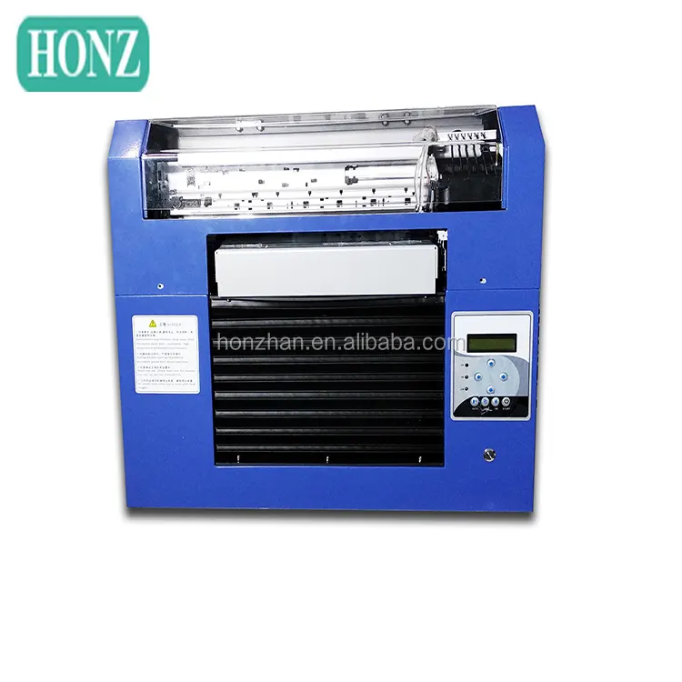 Factory hz-uva3-6c A3 Size UV White Ink Economical Printer Digital Handphone Cover Printing Machine