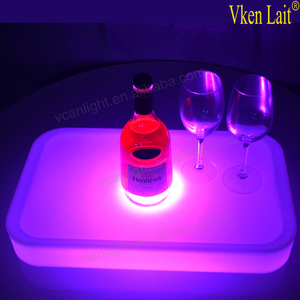 Plateau porte-boisson avec éclairage led, - Product Image 5