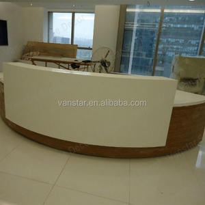 Sturdy, Fancy And Luxurious Half Round Reception Desk - Alibaba.com