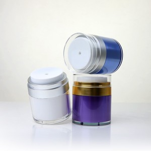 30 gam sang trọng bơm không có không khí mỹ phẩm <span class=keywords><strong>jar</strong></span> và chai cho <span class=keywords><strong>shark</strong></span> chất - Product Image 1