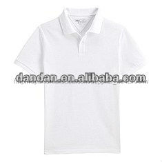 Moda para <span class=keywords><strong>hombre</strong></span> blancas de <span class=keywords><strong>manga</strong></span> <span class=keywords><strong>corta</strong></span> para transpirable camisa de polo - Product Image 1