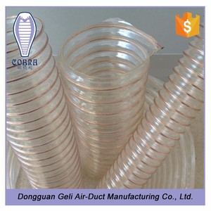 <span class=keywords><strong>Tuyau</strong></span> d'air chaud en polyuréthane à aspiration sous vide PU351 pour aspirateurs industriels - Product Image 3