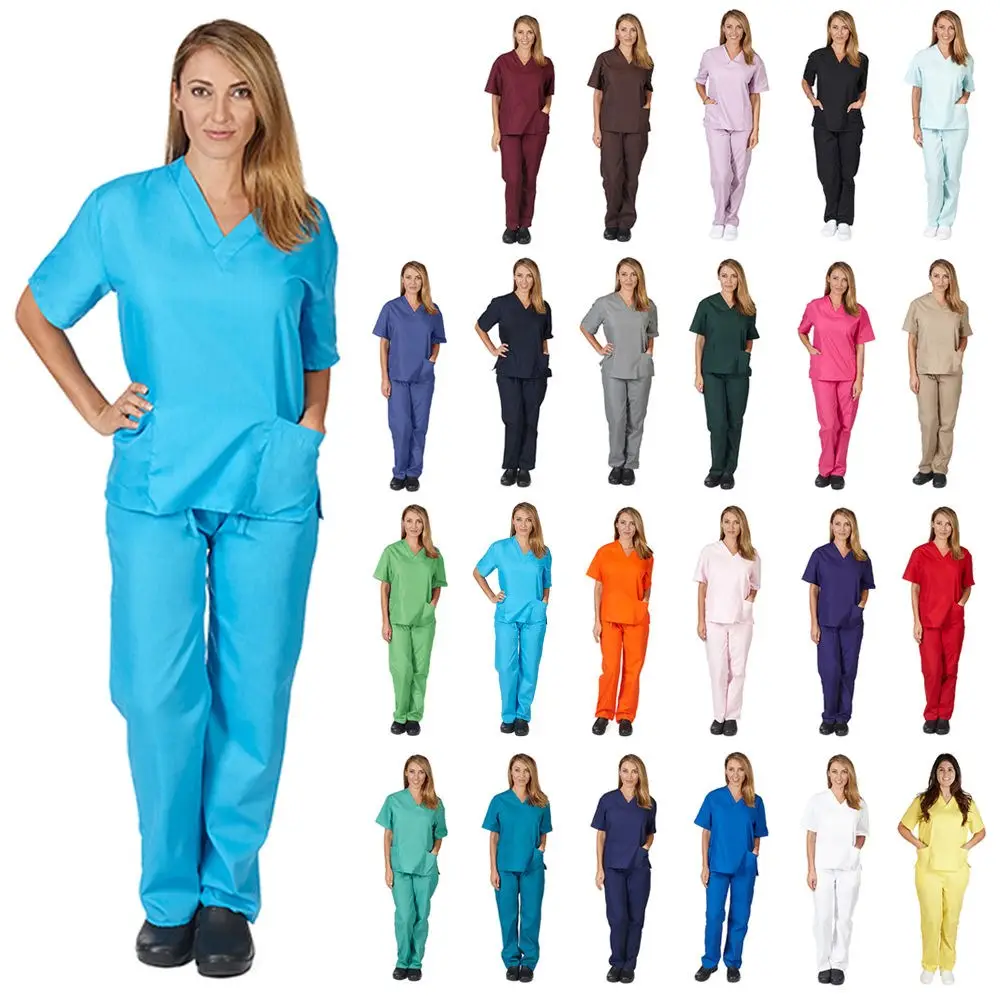 Nurse Medical Scrubs Set For Hospital