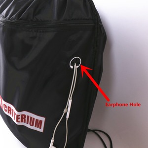 Hot Bán Thời Trang Phía Trước Dây Kéo Túi Dây Rút Ba Lô, Bán Buôn Tùy Chỉnh Không Thấm Nước Thể Thao Du Lịch Polyester Dây Rút Túi - Product Image 4
