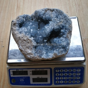 جيودات كريستال السيليستيت الأزرق الطبيعي بالجملة، جيودات الكالسيت الأزرق - Product Image 3