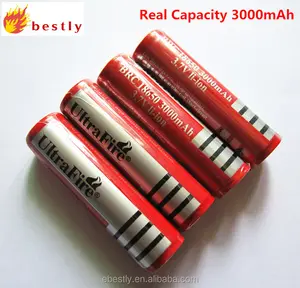 高容量电池 UltraFire 18650 6800mAh 3.7V 锂离子充电电池