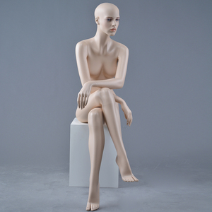 Maniquí Femenino de Cuerpo Completo, Realista, Curvilíneo, Sexy, Desnudo, Sentado, para la Venta - Product Image 3