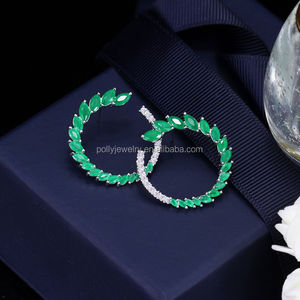 أقراط حجر الراين الكريستال عالية الجودة وصول جديدة بالجملة - Product Image 3