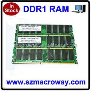 공장 가격 <span class=keywords><strong>Ddr1</strong></span> 1 기가바이트 400 백만헤르쯔 Ddr 메모리 램 모듈 - Product Image 4