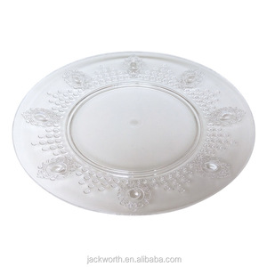 Bol et assiette à salade en acrylique Gemstone - Product Image 3