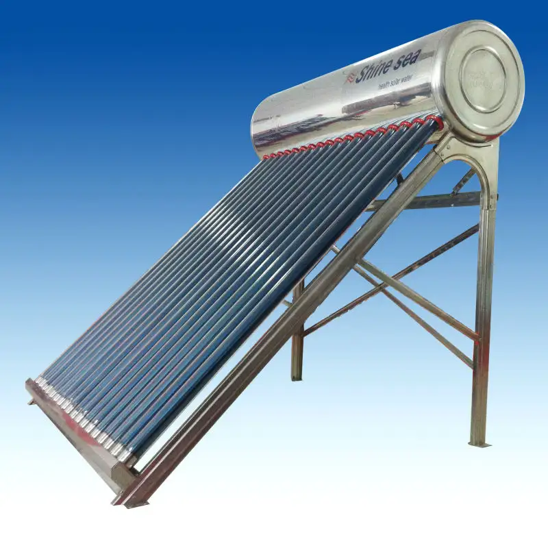 ステンレス鋼真空管太陽熱温水器