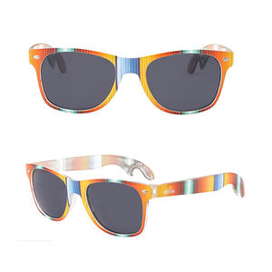 कस्टम लोगो आउटडोर व्यावहारिक चश्मा संयुक्त राज्य अमेरिका अमेरिकी ध्वज धूप का चश्मा बोतल सलामी बल्लेबाज धूप का चश्मा - Product Image 2