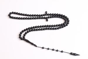 Cuentas de Oración Kuka <span class=keywords><strong>Kokka</strong></span> Teñidas de Negro Musulmanas Islámicas al por Mayor Baratas - Product Image 6